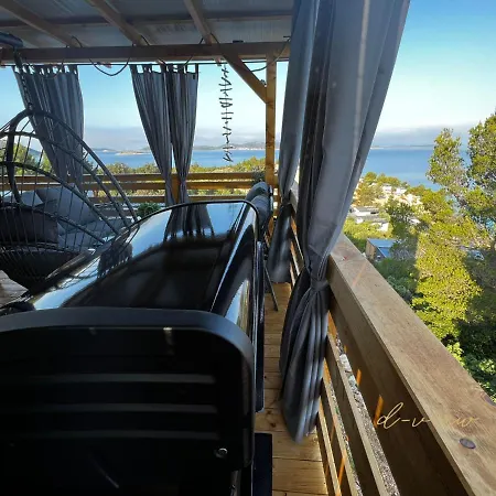 דירה D-view Premium Mobile - Panoramic Seaview - 150 M From Beach, Free Parking דראגה