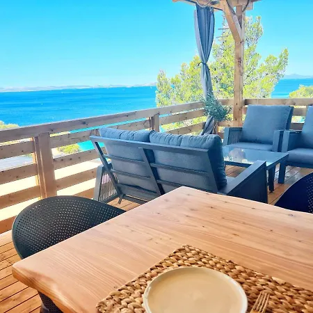D-view Premium Mobile - Panoramic Seaview - 150 M From Beach, Free Parking * דראגה