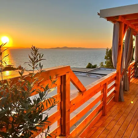 公寓 D-view Premium Mobile - Panoramic Seaview - 150 M From Beach, Free Parking 德拉格