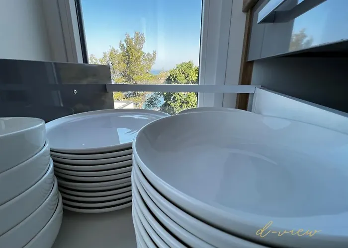 D-view Premium Mobile - Panoramic Seaview - 150 M From Beach, Free Parking Appartement