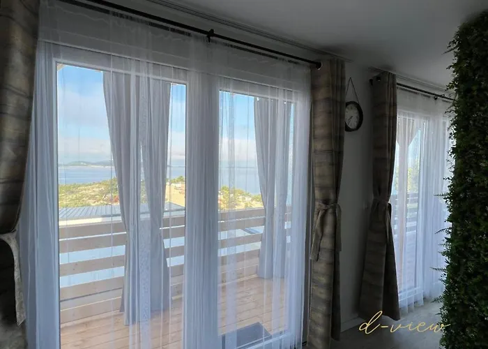 D-view Premium Mobile - Panoramic Seaview - 150 M From Beach, Free Parking Appartamento Drage