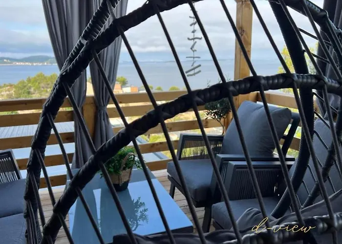 Appartamento D-view Premium Mobile - Panoramic Seaview - 150 M From Beach, Free Parking *
