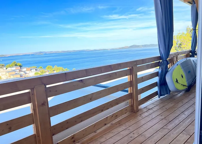 Appartement D-view Premium Mobile - Panoramic Seaview - 150 M From Beach, Free Parking Drage