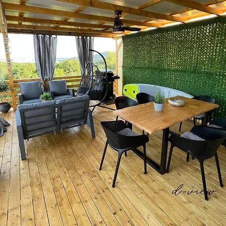 D-view Premium Mobile - Panoramic Seaview - 150 M From Beach, Free Parking Apartament *