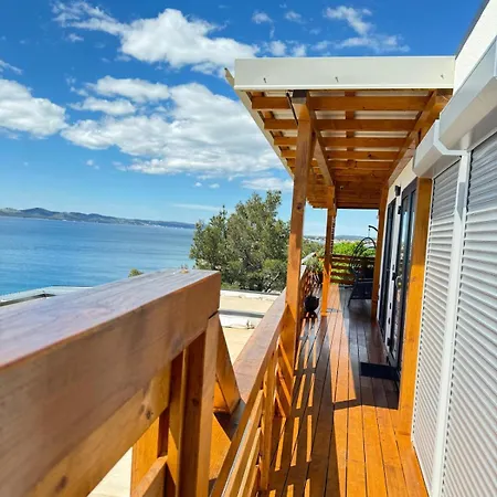 D-view Premium Mobile - Panoramic Seaview - 150 M From Beach, Free Parking Apartament