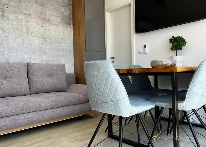 D-view Premium Mobile - Panoramic Seaview - 150 M From Beach, Free Parking Apartamento *