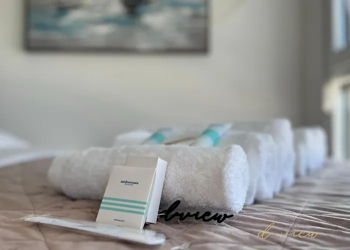 Apartamento D-view Premium Mobile - Panoramic Seaview - 150 M From Beach, Free Parking *