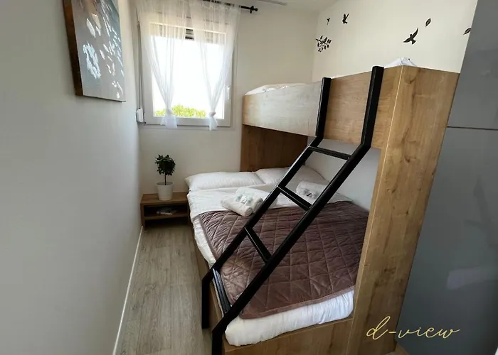 公寓 D-view Premium Mobile - Panoramic Seaview - 150 M From Beach, Free Parking